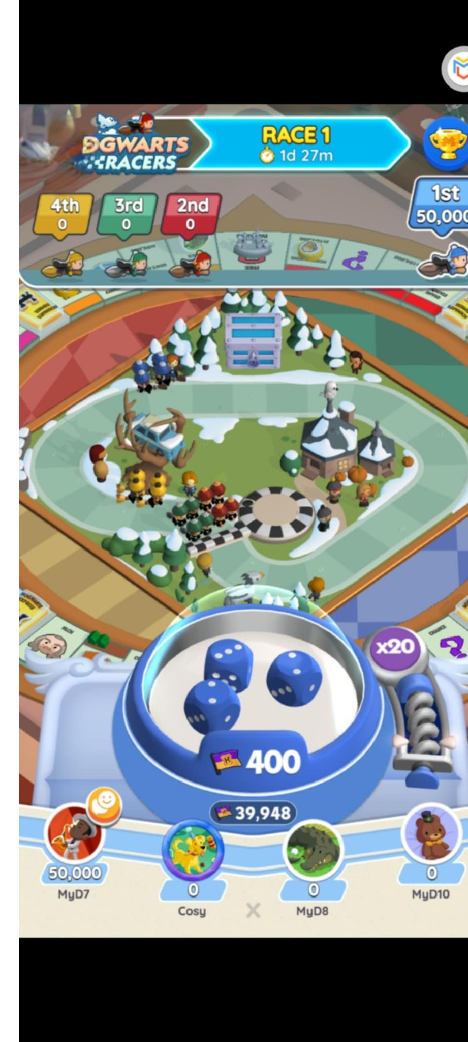 Monopoly GO Racers Event