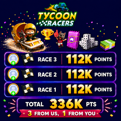 Monopoly GO Racers Event