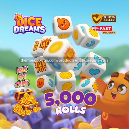 Dice Dreams Rolls & Coins