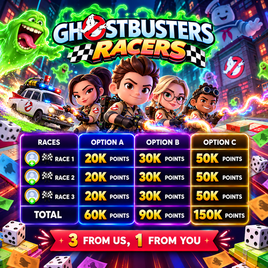Monopoly GO Ghostbusters Racers Event