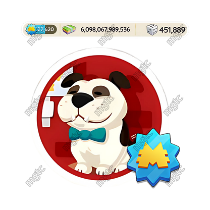 MONOPOLY GO! Tycoon Club - Pre-loaded Account - 30,000