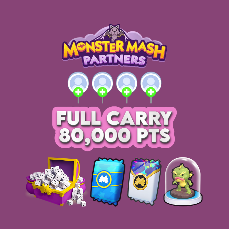 Monopoly GO Monster Mash Partners Full Carry