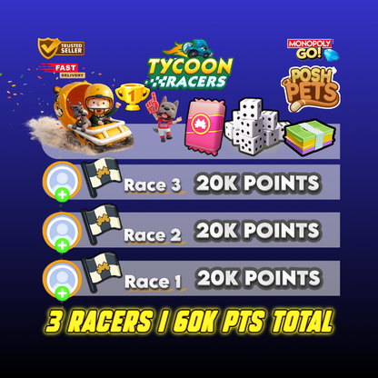 Monopoly GO Racers Event