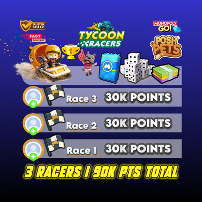 Monopoly GO Racers Event