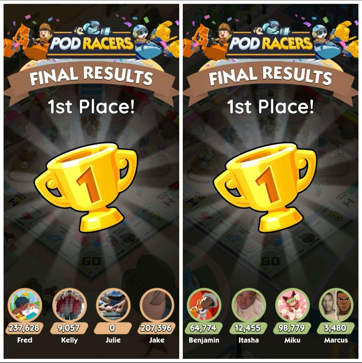 MONOPOLY GO! Tycoon Club - HayRide Racers - Full Carry