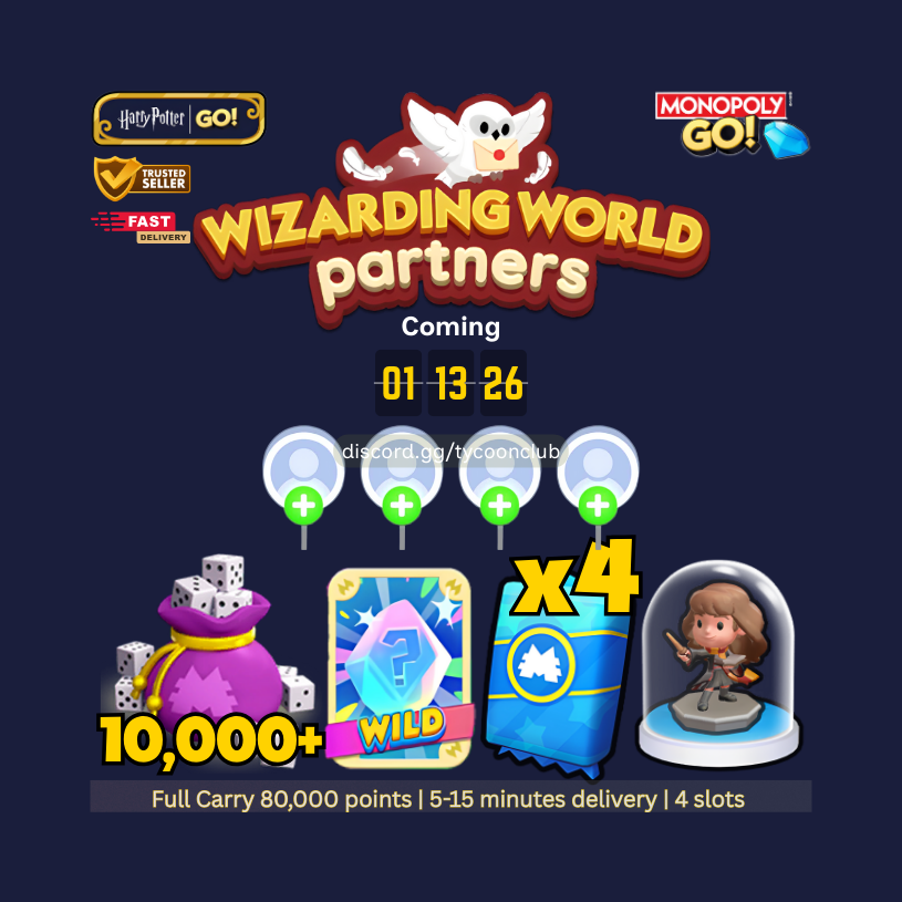 Wizarding World Partners: Coming January 13th
