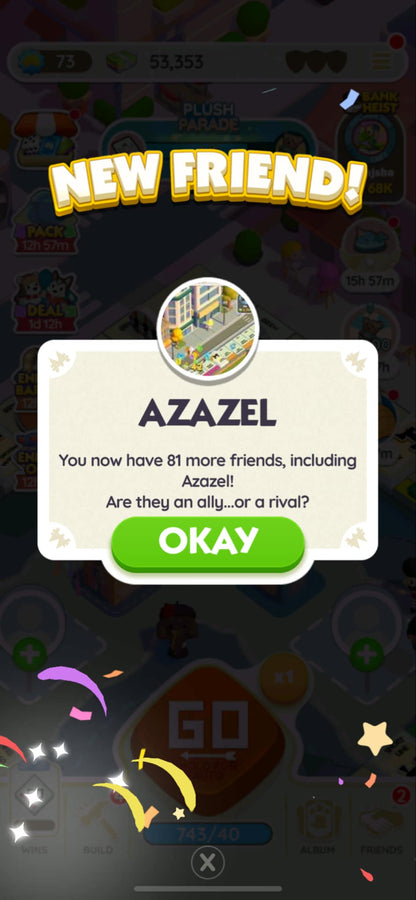 Fill Invite Bar