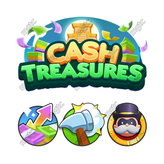 Cash Treasures Event Completion
