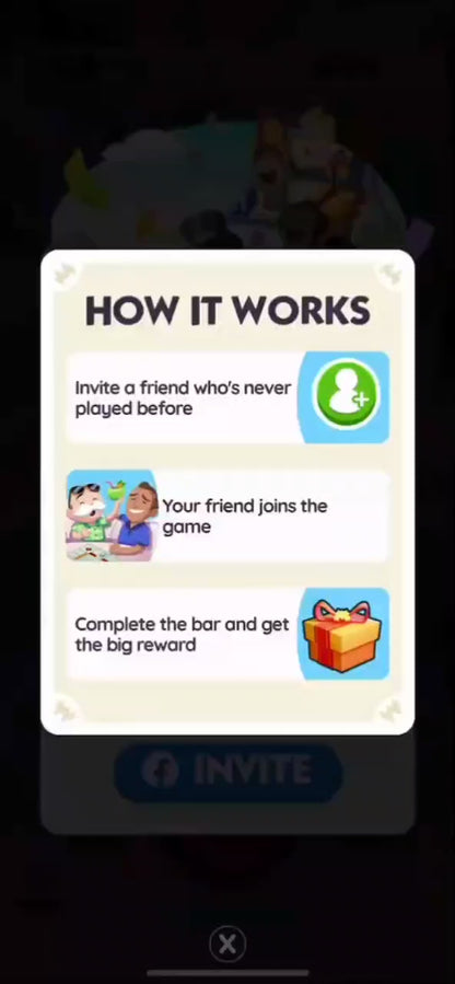 Fill Invite Bar