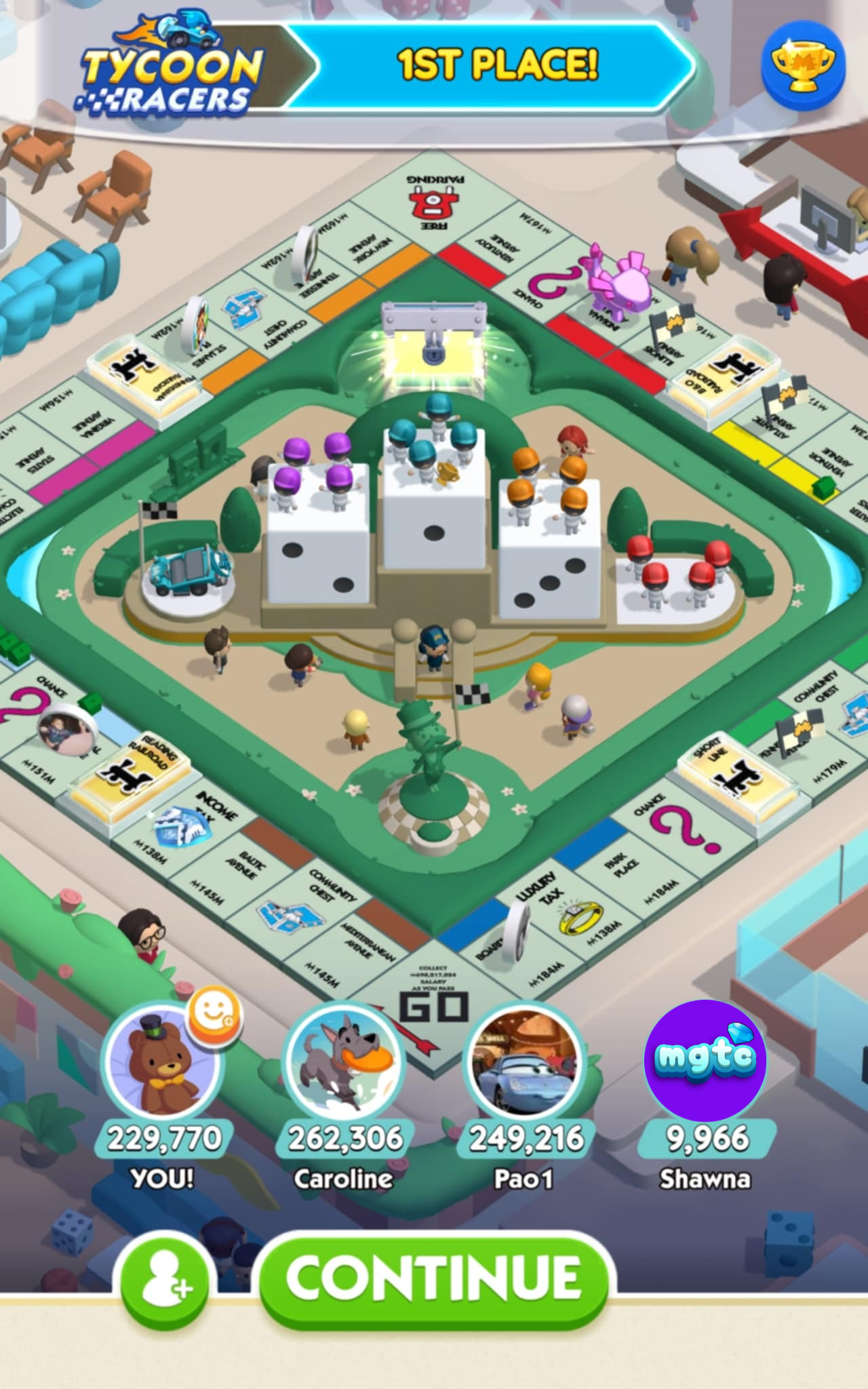 MONOPOLY GO! Tycoon Club - HayRide Racers - Full Carry